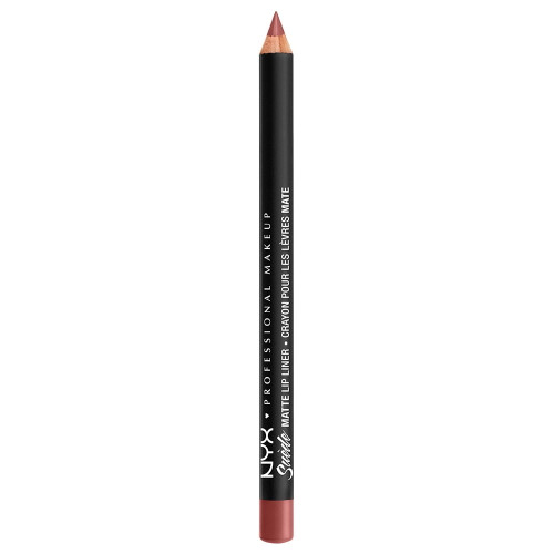 Nyx Professional Makeup Suede Matte Lip Liner, Velvet Smooth Matte Finish, Vegan Formula Cannes