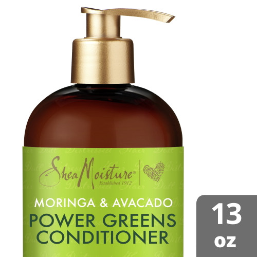 Sheamoisture Moringa & Avocado Power Greens Moisturizing Conditioner 13 Fl Oz