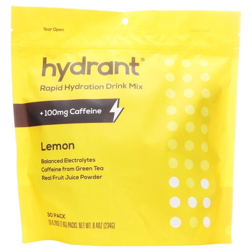 Hydrant - Energy Rapid Hydration Drink Mix Lemon - 30 Packet(s)