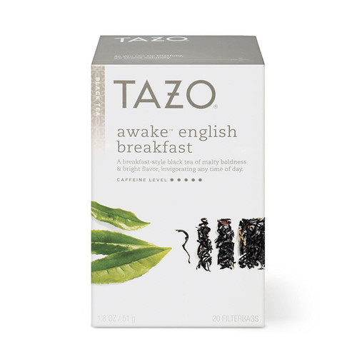 Tazo Awake English Breakfast Black Tea Filterbags, 20 Count-1.8 Oz