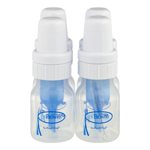 Dr. Brown's Natural Flow 2-oz Baby Bottle, 4-pack, Bpa-free