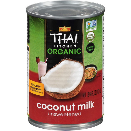 Thai Kitchen Organic Unsweetened Coconut Milk, 13.66 Fl Oz (pack Of 6)