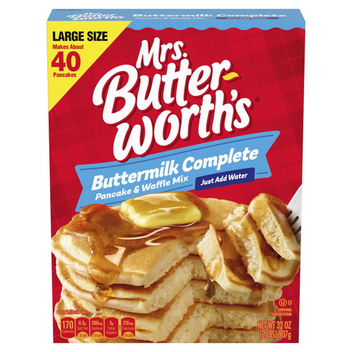 Mrs. Butterworth's Buttermilk Complete Pancake & Waffle Mix 32oz