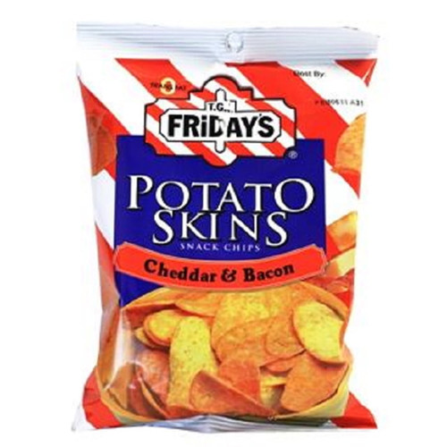 Product Of Tgi Friday, Potato Skins Cheddar & Bacon, Count 6 (3 Oz) - Snacks / Grab Varieties & Flavors