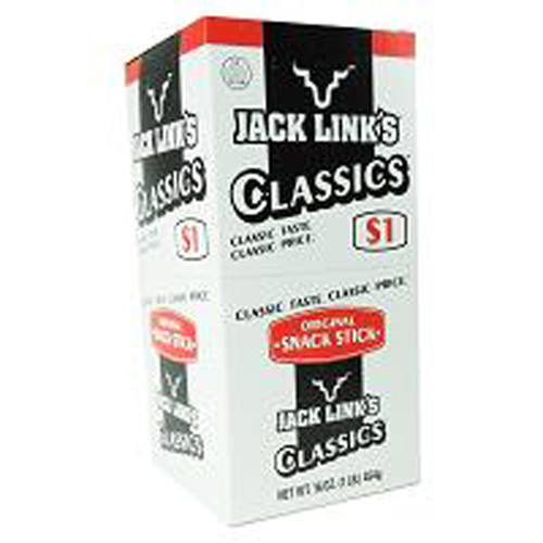 Product Of Jack Link Snack Stick, Classic Original - Pp $1.00, Count 20 (0.8 Oz) - Jerkys / Grab Varieties & Flavors
