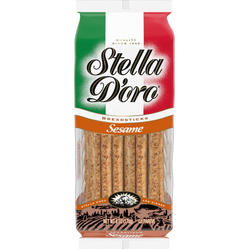 Stella D'oro Sesame Breadsticks, 6 Oz