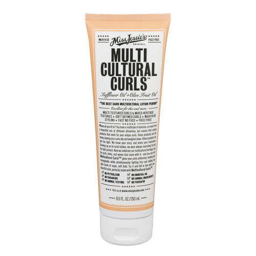 Miss Jessie's Multicultural Curls Enhancing Texturizing Hair Styling Cream, 8.5 Fl Oz