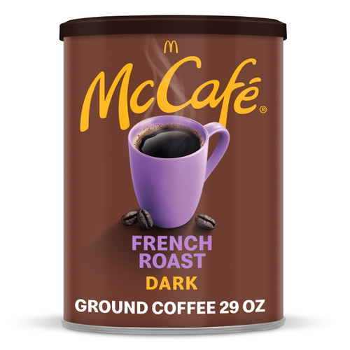 Mccafe French Roast Ground Coffee, Dark Roast, 29 Oz Canister