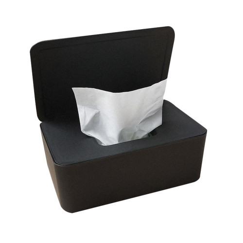 Large Capacity Wipes Dispenser Removable Plastic Wipes Case Keeps Wipes Fresh Large Capacity Seal Dust-proof Plastic Tissue Face Cover Storage Box With Lid
