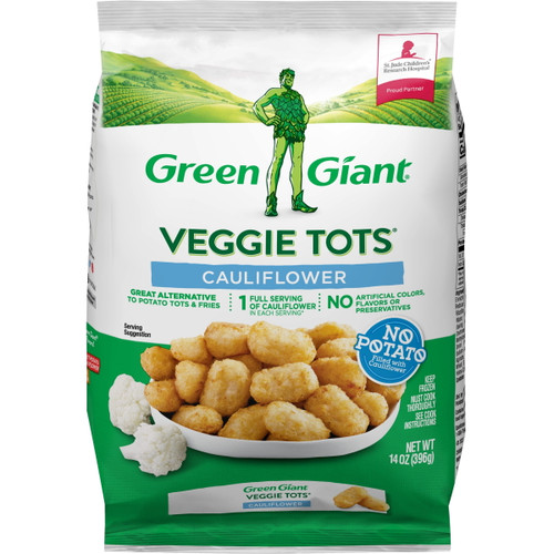 Green Giant Veggie Tots Cauliflower, Frozen, 14 Oz