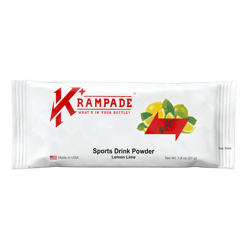 Krampade Original 4k High Potassium Instant Cramp Relief Electrolyte Drink Powder: Slower Fatigue, Faster Recovery, Designed For Athletes & Crampers | 16 Single Serving