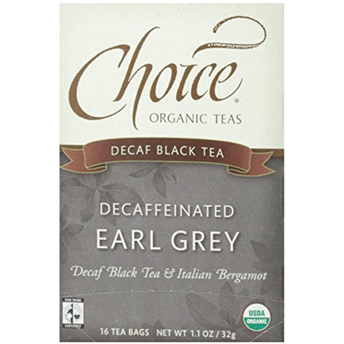 Choice Tea Decaf Earl Grey - 16 Ct