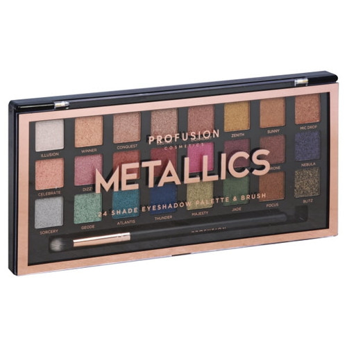 24 Shade Eyeshdw Plt Metallics