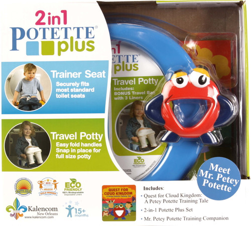 Mr. Petey Potette Potty Training Kit - Blue