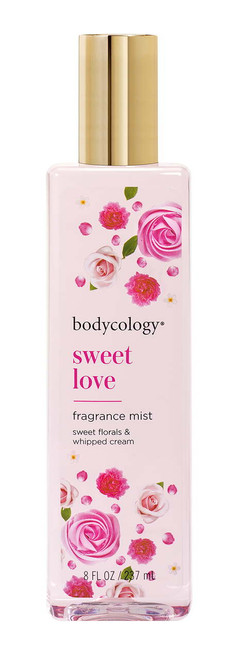 Bodycology Sweet Love Unisex Body Spray, 8 Oz