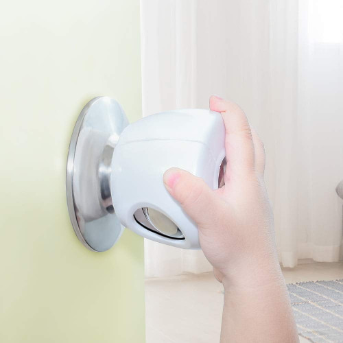 4 Pack Child Safety Door Knob Covers Baby Proof Knobs For Kids Toddler