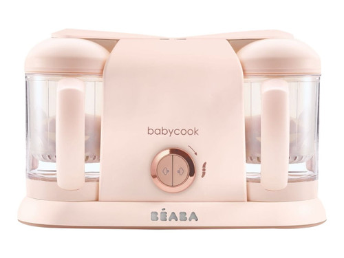 Beaba Babycook Plus - Baby Blender/steamer - Rose Gold