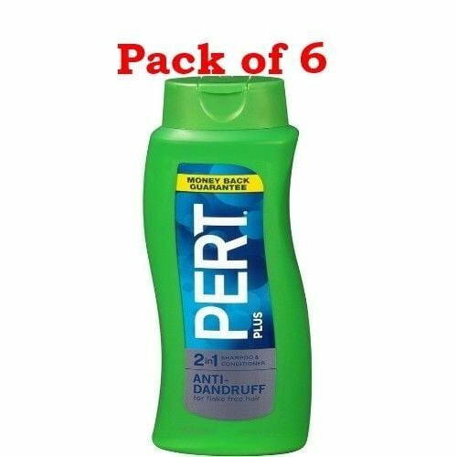 Pert Plus Anti-dandruff 2-in-1 Shampoo & Conditioner, 25.4 Oz Pack Of 6