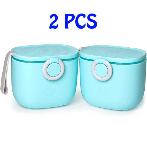 Lollanda Baby Formula Dispenser With Scoop Portable Milk Powder Dispenser Container Snack Containers With Carry Handle And Scoop Travel Outdoor Activities For Infant Toddler Children Travel