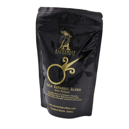 Alchemist Coffee - Gold Espresso Blend, Whole Bean, 10oz