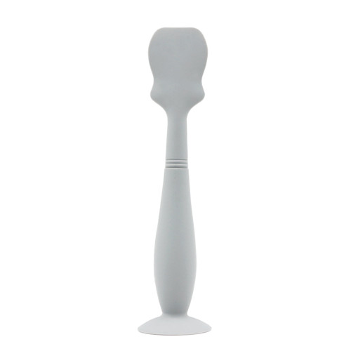 Sayoo Diaper Cream Brush, Portable Solid Color Silicone Brush Diaper Rash Cream Applicator With Suction Cup For Baby