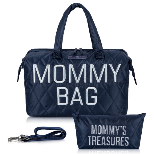 Perabella Mommy Bag For Hospital, Mommy Hospital Bags For Labor And Delivery, Mommy Bag Tote, Maternity Hospital Bag (blue)
