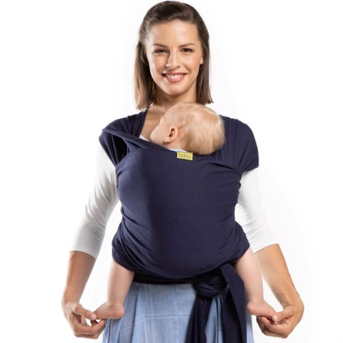 Boba Wrap Baby Carrier, Navy Blue - Newborn Babies To Children 7lbs-35lbs