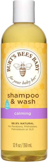 Burt's Bees Baby Shampoo & Wash, Calming 12 Oz (pack Of 4)