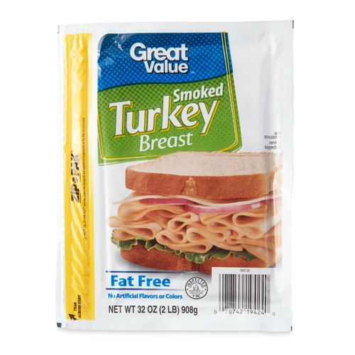 Great Value Fat-free Smoked Turkey Breast, 32 Oz
