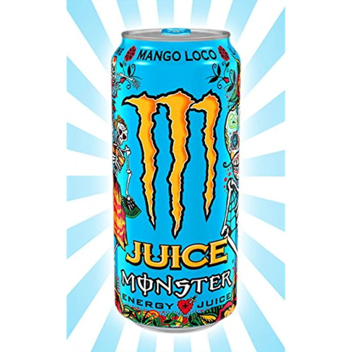 Monster Energy Juice -mango Loco - 16fl.oz.(pack Of 8)