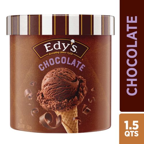 Edy's/dreyer's Chocolate Ice Cream, 1.5 Quarts