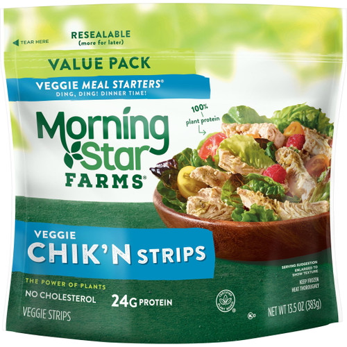 Morningstar Farms Meatless Chicken Strips, Original, 13.5 Oz, Frozen