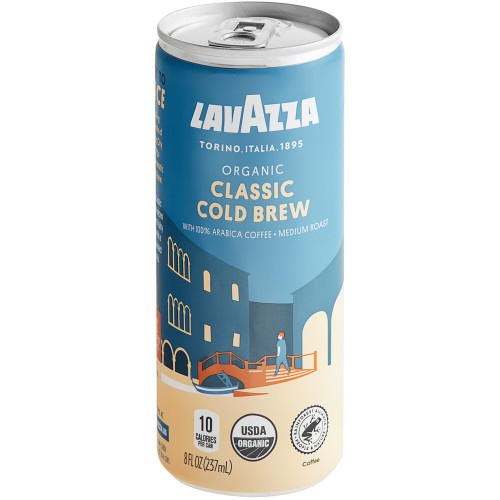 Lavazza Organic Classic Cold Brew Coffee 8 Fl. Oz. - 12/case