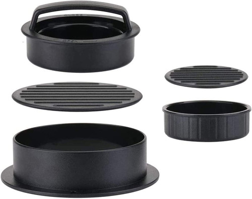 3 In 1 Burger Press - Burger Press - Filled Burger Press - Dishwasher Safe - Easy To Use