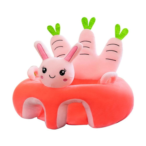 Baby Sitting Chair Infant Support Seat Soft Animal Shaped Chair Portable Dining Chair Support For Baby Infants