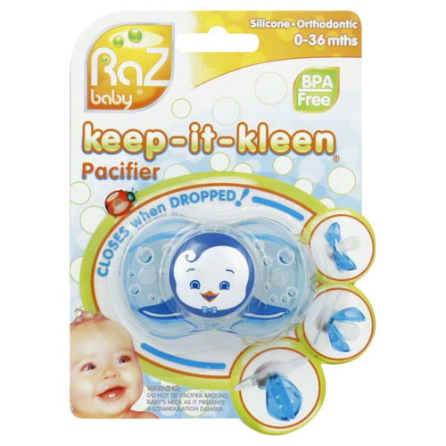 Razbaby - Keep-it-kleen Pacifier Bundle, Ladybug/princess