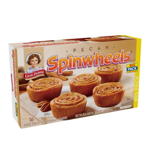 Little Debbie Pecan Spinwheels, 16 Ct, 16.92 Oz