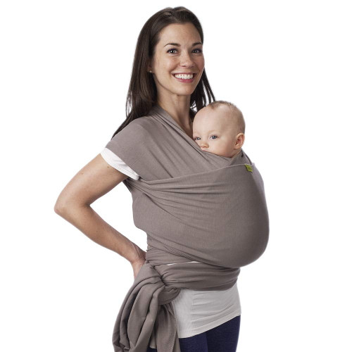 Boba Wrap Baby Carrier, Grey - Newborn Babies To Children 7lbs-35lbs