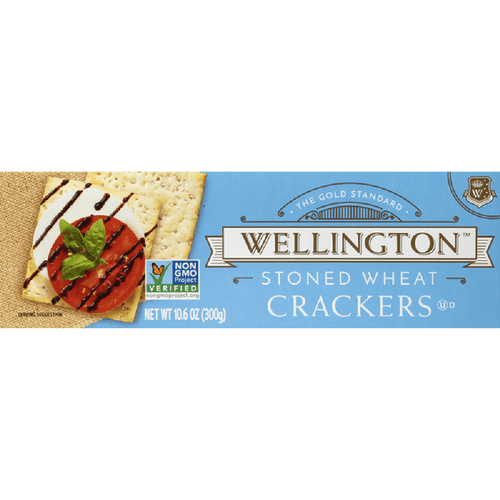 Wellington Stoned Wheat Crackers, 10.6 Oz [pack Of 12]