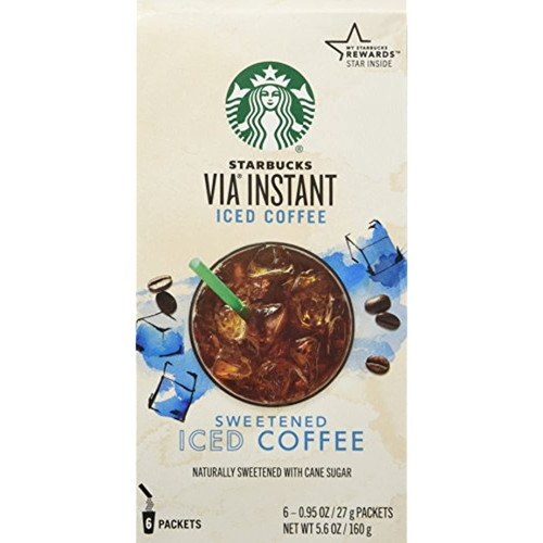 Starbucks Via Iced Coffee 6pk