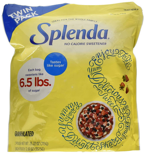 Splenda Twin Pack Granulated No Calorie Sweetener 2.0 Ea