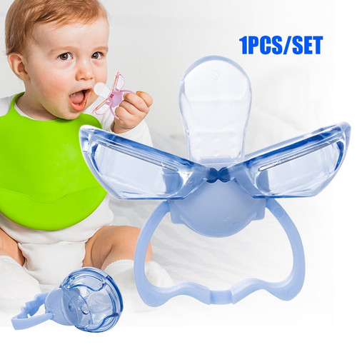 Infant Appease Pacifier Silicone Dropping Automatic Closing Baby Pacifier New