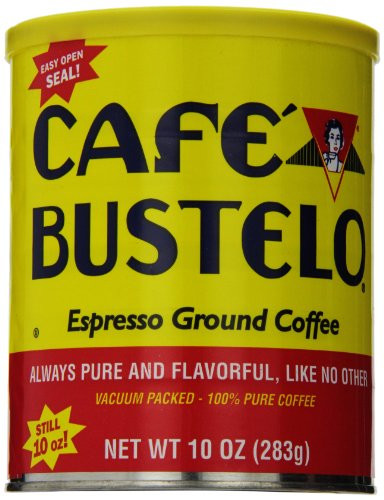 Cafe Bustelo Ground Coffee Can, Supreme Espresso Style, 10 Ounce