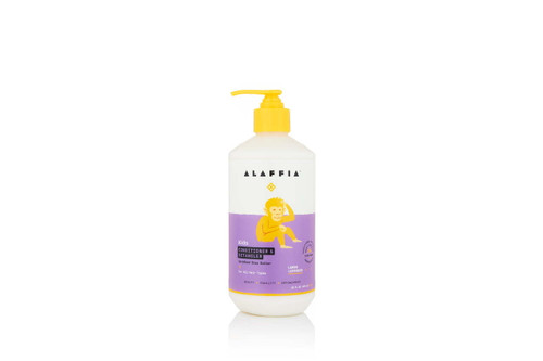Alaffia Baby & Kids Nourishing Daily Conditioner & Detangler With Shea Butter, Lemon & Lavender Scent, 16 Fl Oz