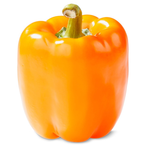 Fresh Orange Bell Pepper, 1 Each