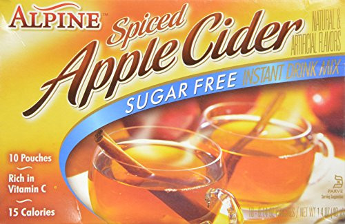 Alpine Spiced Apple Cider Sugar Free-10 Pack