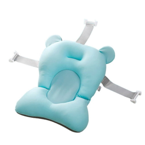Baby Bath Cushion Pad Newborn Bathtub Mat Infant Bath Supporter Net Baby Bathtub Pillow Nonslip Floating Bathing Tub Seat