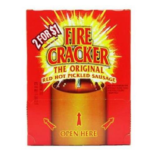 Product Of Fire Cracker, Red Hot Pickled Sausage 2/$1.00, Count 50 (0.88 Oz ) - Jerkys / Grab Varieties & Flavors