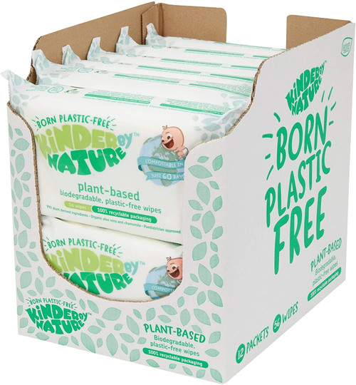 Kinder By Nature Plant-based Baby Wipes
