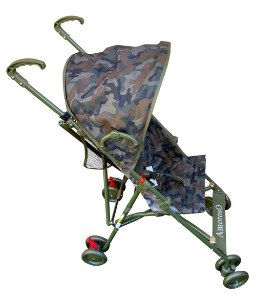 Amoroso Baby Stroller Umbrella Lightweight Single Stroller 1201r Camouflage